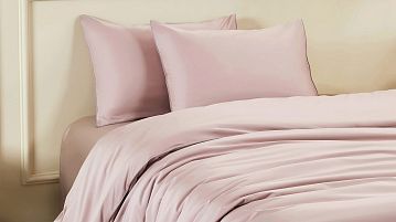 Комплект постельного белья без простыни Harmony Светло-розовый